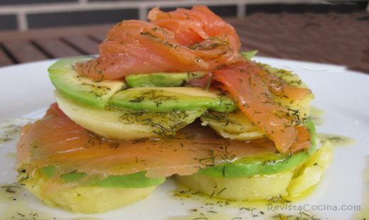 Canapes Originales Con Salmon Ahumado